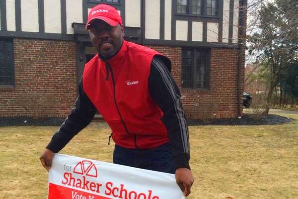 Superintendent Gregory C. Hutchings, Jr. tweeted this photo of himself putting a pro-levy sign in his front yard. This is Hutchings’ first levy as superintendent, and the district is asking for the lowest millage, 6.9 mills, in more than a decade. The vote is May 6.