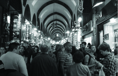 The band students at a Bazaar on the trip to Turkey over 2013 spring break. Shaker bands are yet to announce the destination of the 2016 trip.