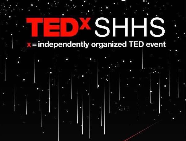 Senior Louie Seguin, an IB student, designed the poster for TEDxSHHS, a conference occurring Feb. 7.