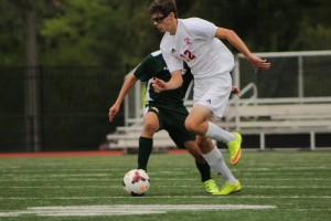 Junior Jack Sullivan plays during a Sept. 8 loss to St. Edwards.