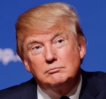 Republican presidential candidate Donald Trump provoked anger because of recent comments regarding banning Muslims from the United States. https://en.wikipedia.org/wiki/Donald_Trump