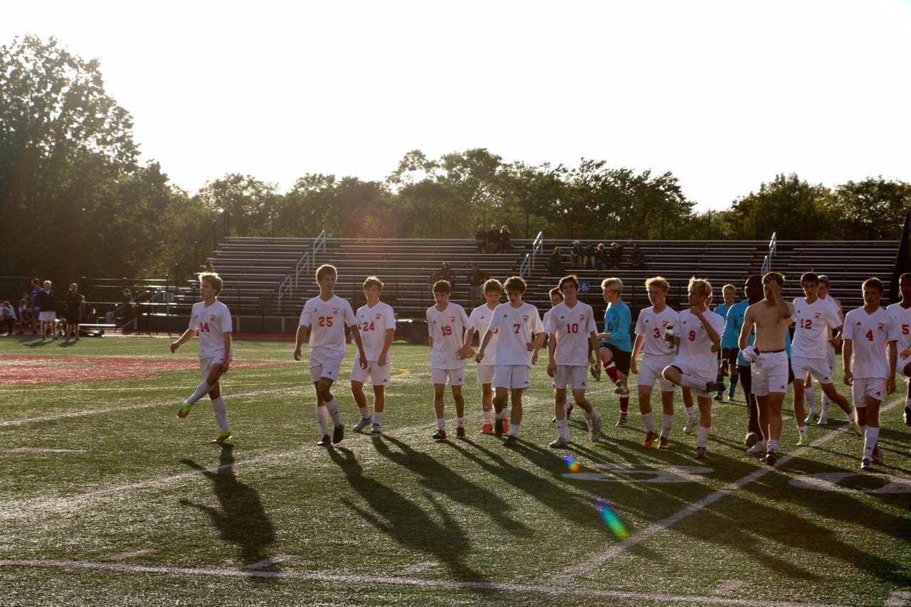 Shaker's men's soccer team aims to defend their undefeated season Oct. 5 at Brunswick High School.