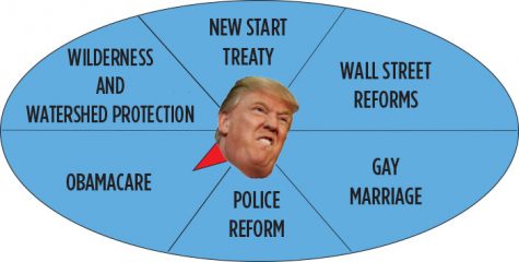 What will President Trump go after next? Spin the wheel to find out!