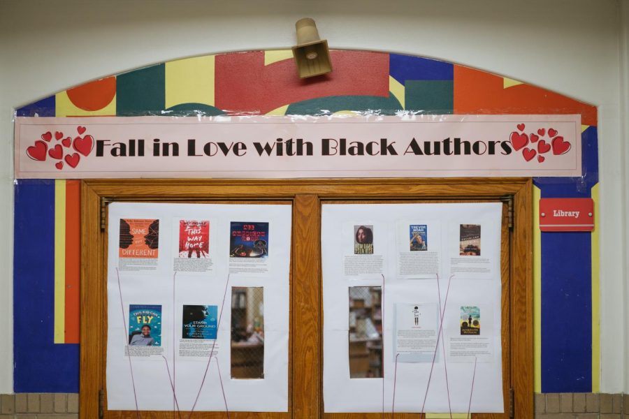 Classroom doors were decorated throughout Black History Month to celebrate black excellence and pride.

-Moira Grace McGuan