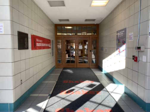 The school’s front doors are now locked except for the beginning and end of the day