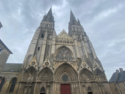 Notre Dame Cathedral in Bayeux, March 23. 