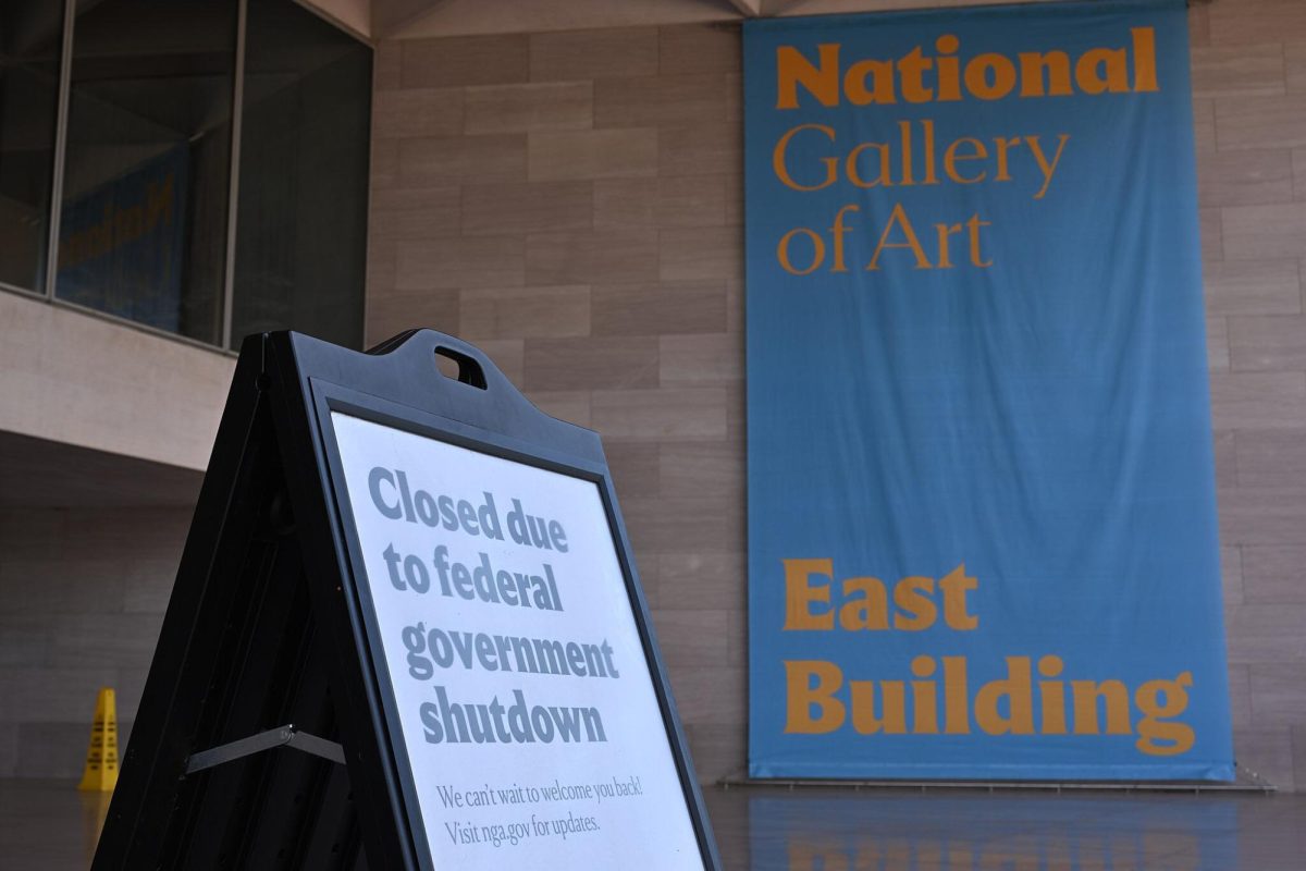 In addition to the end of paychecks for federal employees, the shutdown also shutters government buildings. G. Edward Johnson, CC BY 4.0, via Wikimedia Commons