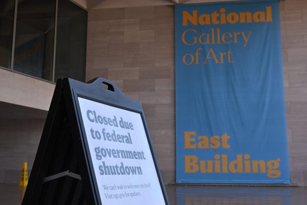 In addition to the end of paychecks for federal employees, the shutdown also shutters government buildings. G. Edward Johnson, CC BY 4.0, via Wikimedia Commons