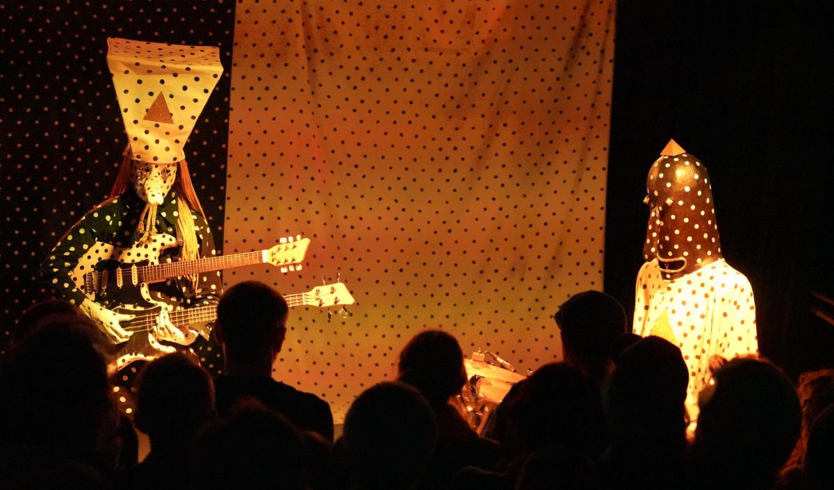 Khn and Klek of Angine de Poitrine play at La Cartonnerie, Reims, France, Feb. 17.