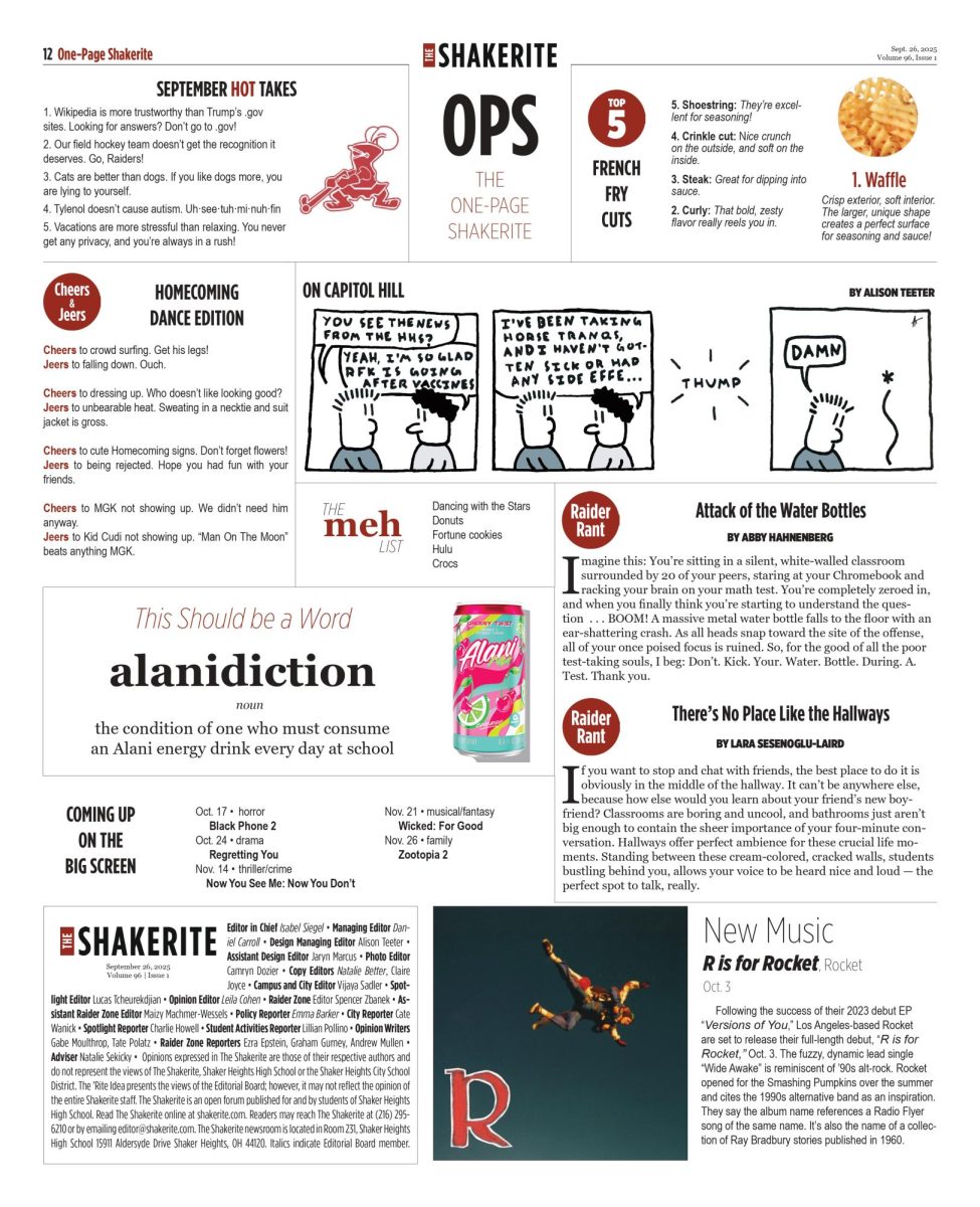 Issue 1: One Page Shakerite